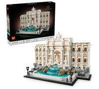 lego architecture fontana di trevi set da costruzione per adulti