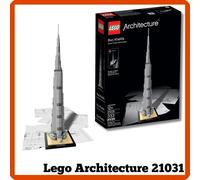 Lego architecture fuori produzione catalogo e box vintage Burj Khalifa 21031