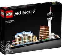 LEGO Architecture Las Vegas, Bellagio Hotel, Set di Costruzioni con Stratosphere Tower, Bellagio e Luxor Hotel, Skyline Collection, Idea Regalo da Collezione, 21047