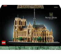 Lego Architecture 21061 Notre-Dame De Paris, Kit Modellismo Per Adulti Di Monumento Da Collezione, Regalo Per Mamma O Papà