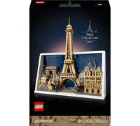 LEGO Set Architecture Parigi - La Città dell’Amore, Modellino 3D per adulti con Torre Eiffel 21064