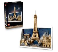 LEGO Architecture Parigi - La Città dell’Amore - Modellino da Costruire per Adulti Fai da Te - Decorazione per Casa o da Parete 3D con Paesaggio Parigino tra cui la Torre Eiffel - Idea Regalo - 21064