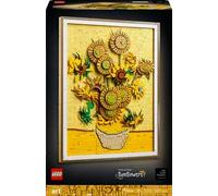 lego art - vincent van gogh - girasoli - lego 31215 il capolavoro di van gogh 2615pz anni 18+