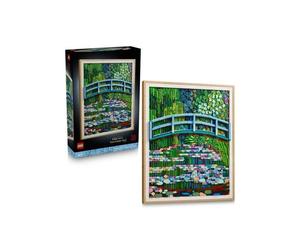 LEGO Art Claude Monet The Water Lily Pond Harmony Green 31220 3179 pezzi