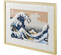 lego art - hokusai - la grande onda - lego 31208 stile quadri giapponesi anni 18+ 18010pz