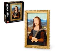 LEGO Art Mona Lisa Building Set - Leonardo da Vinci - Edificio da parete - Età 18+ - Artigianato fai da te per uomini e donne, ideale per gli amanti dei puzzle e dell'arte, idea regalo di compleanno -