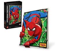 LEGO Art The Amazing Spider-Man 31209 - Kit decorativo da parete per la casa, regalo nostalgico per adulti o per il ritorno a scuola, regalo per adolescenti fan di Spider-Man