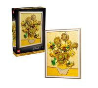 lego art - vincent van gogh - girasoli - lego 31215 il capolavoro di van gogh 2615pz anni 18+