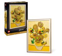 LEGO Art Vincent Van Gogh - Girasoli - Quadro Floreale 3D Costruibile con Peta
