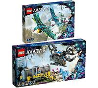 Lego Avatar Set da 2 pezzi: 75572 Jakes e Neytiris primo volo su un Banshee & 75573 Montagne sospese: Site 26 e RDA Samson
