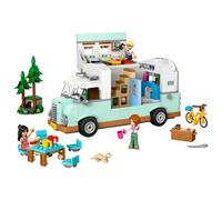 LEGO Friends Avventura sul Camper dell’Amicizia, Giochi di Ruolo e per le Abilità Sociali per Bambine da 7 Anni con Personaggi, Veicolo Giocattolo Apribile e Accessori da Campeggio, Idea Regalo 42663