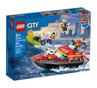 COSTRUZIONI LEGO 60373 CITY FI 60373 RE BARCA DI SOCCORSO ANT
