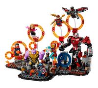 LEGO Marvel Avengers: Endgame la Battaglia Finale, Giocattolo con Figura di Thanos, Mech di Ant-Man e 9 Minifigure tra cui Capitan America, Iron Man e Doctor Strange - Regalo per Bambini 76323