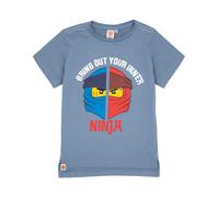 LEGO Blu Ninja Warrior Placement Print T-shirt a maniche corte Ragazzi