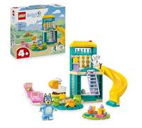 LEGO Bluey: Parco Giochi con Bluey e Chloe - Gioco per Bambine e Bambini da 4 Anni con 2 Minifigure, Saliscendi, Scivolo, Struttura per Arrampicata e 3 Piante - Regalo per i Fan della Serie TV - 11201