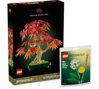 Lego Bonsai: Acero Rosso Giapponese - Lego Botanicals Albero Di Bonsai con Fiori Di Campo 30701, Novità 2025