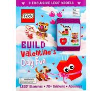 Lego Books: Build Valentine's Day Fun (Tascabile) Activity Book with Minifigure