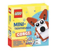 LEGO® Books - Mini-Tierfreunde - Corgi: mit Minimodell "Corgi", 2 Stanzbögen, 1 Stickerseite, Bilderbuch