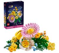 LEGO Botanicals Bouquet di Fiori Estivi con Campanule, Rosa, Tulipano e Altri Fiori Finti - Decorazione Floreale di Casa - Gioco della Natura per Bambine da 9 Anni - Idea Regalo di Compleanno - 10347