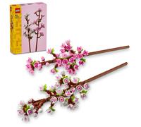 LEGO Botanicals Fiori di Ciliegio Giocattolo - Set da Costruire di Fiori Finti - Decorazione Floreale da Casa o da Scrivania - Regalo a Tema Natura per Bambine e Ragazze Adolescenti da 8 Anni - 40725
