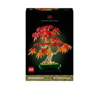 LEGO Botanicals Bonsai di Acero Rosso Giapponese - Set di Piante Artificiali con Foglie Rosse e Arancio Finte e Vaso Costruibile - Regalo per Adulti Amanti del Fai da Te - 10348