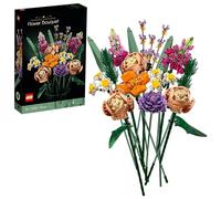 LEGO Botanicals Bouquet di Fiori - Kit di Piante Artificiali da Interno con 15 Steli e Diversi Tipi di Fiori Finti - Decorazioni per la Casa Fai da Te - Idee Regalo per Adulti, Donna o Uomo - 10280