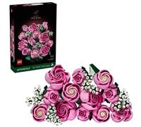 Lego - 10374 - botanicals bouquet di rose rosa da esposizione