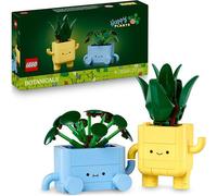 lego the botanical collection - piantine felici - lego 10349 2 piante, 2 vasi e facce intercambiabili 217pz anni 9+