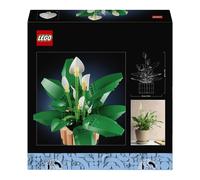 lego the botanical collection - spatifillo - lego 11504 con vaso - con fiori bianchi finti e boccioli anni 18+ 474pz
