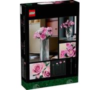 Lego - 10374 - botanicals bouquet di rose rosa da esposizione
