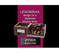 LEGO®/Brick design for a Japanese kimono shop