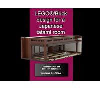 LEGO®/Brick design for a Japanese tatami room
