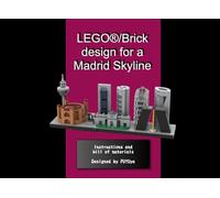 LEGO®/Brick design for a Madrid Skyline