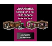 LEGO®/Brick design for a set of Japanese mini rooms
