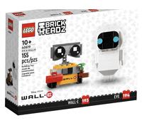 LEGO BRICKHEADZ 40619- WALLE E & EVE- NEW