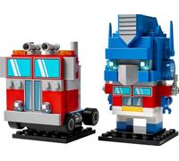 LEGO BrickHeadz 40803 - Optimus Prime Mech & Vehicle, set da costruzione 2 in 1, 237 pezzi, l'iconico Transformer come robot e camion, regalo per i fan dai 10 anni in su