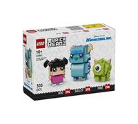 LEGO BrickHeadz Monsters Inc. Sulley Mike e Boo, Set 40861