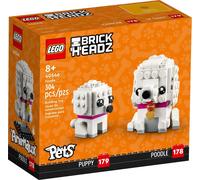 LEGO Brickheadz Pets Barboncino Set 40546 Completo 304 Pezzi 2022