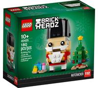 LEGO Brickheadz Schiaccianoci 40425 Set Completo, 180 Pezzi, Scatola