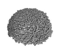 LEGO Bricks 3024 City - Piastre a 1 Pin, 50 Pezzi, Colore: Grigio Scuro