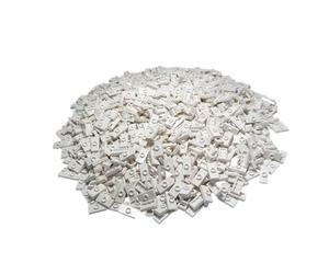 LEGO Bricks 3794 City - Piastra modificata, 1 x 2 pin, 20 pezzi, colore: Bianco