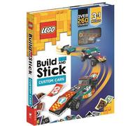 LEGO® Build and Stick: Custom Cars (Includes LEGO pieces, boo (Copertina rigida)