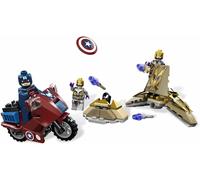 LEGO Captain Americas Avenging Cycle 6865 (senza scatola)