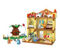 LEGO Bluey: Casa della Famiglia di Bluey - Giocattolo Modulare con Stanze, Giardino, 4 Minifigure e Accessori - Regalo di Compleanno per Bambini da 4 Anni in su e per i Fan della Serie TV - 11203