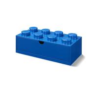 LEGO - Cassetto da scrivania impilabile, con 8 manopole, scatola portaoggetti in plastica per LEGO, giocattoli, cassetti da scrivania, forniture per ufficio e oggetti impilabili, decorazione per la