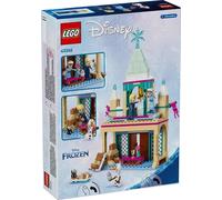 Lego | disney frozen 43265 castello di ghiaccio di arendelle, giocattolo con accessori e 3 personaggi, giochi per bambine 5+