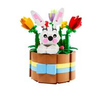 LEGO Cestino pasquale 40587 Limited Edition, coniglietto pasquale ideale come regalo di Pasqua per bambini, giocattolo da costruzione, decorazione pasquale per il fai da te