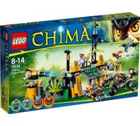 LEGO Chima 70134 - Lavertus’ Outland Base V29, Include 4 Minifigure