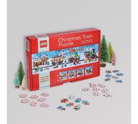 LEGO Christmas Train Puzzle: quattro puzzle da 100 pezzi che collegano