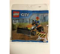 Lego Città Trattore E Lavoratore 30353 Nuovo Sigillato Poliestere
